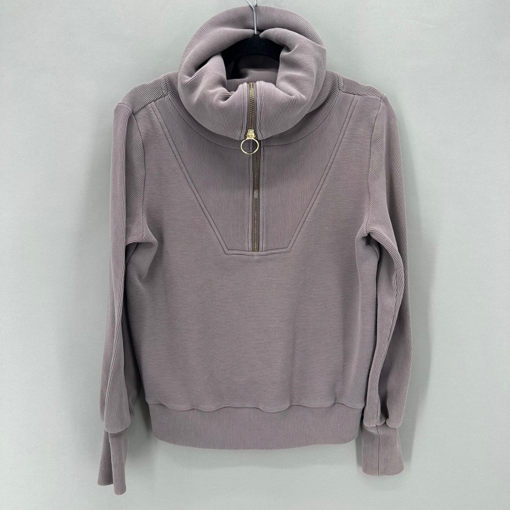 Varley Oversized Zip-Front Pullover - Picture 5 of 11
